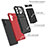Custodia Silicone e Plastica Opaca Cover con Supporto YF1 per Samsung Galaxy A13 5G