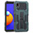 Custodia Silicone e Plastica Opaca Cover con Supporto YF1 per Samsung Galaxy M01 Core