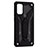 Custodia Silicone e Plastica Opaca Cover con Supporto YF1 per Samsung Galaxy S20 5G