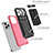 Custodia Silicone e Plastica Opaca Cover con Supporto YF2 per Apple iPhone 14 Pro