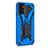 Custodia Silicone e Plastica Opaca Cover con Supporto YF2 per Samsung Galaxy A72 4G