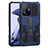 Custodia Silicone e Plastica Opaca Cover con Supporto ZJ1 per Xiaomi Mi 11T 5G