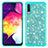 Custodia Silicone e Plastica Opaca Cover Fronte e Retro 360 Gradi Bling-Bling JX1 per Samsung Galaxy A30S