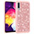 Custodia Silicone e Plastica Opaca Cover Fronte e Retro 360 Gradi Bling-Bling JX1 per Samsung Galaxy A50S