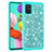 Custodia Silicone e Plastica Opaca Cover Fronte e Retro 360 Gradi Bling-Bling JX1 per Samsung Galaxy A51 4G