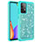 Custodia Silicone e Plastica Opaca Cover Fronte e Retro 360 Gradi Bling-Bling JX1 per Samsung Galaxy A52 4G