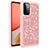 Custodia Silicone e Plastica Opaca Cover Fronte e Retro 360 Gradi Bling-Bling JX1 per Samsung Galaxy A72 4G