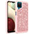 Custodia Silicone e Plastica Opaca Cover Fronte e Retro 360 Gradi Bling-Bling JX1 per Samsung Galaxy F12