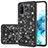 Custodia Silicone e Plastica Opaca Cover Fronte e Retro 360 Gradi Bling-Bling JX1 per Samsung Galaxy S20