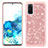 Custodia Silicone e Plastica Opaca Cover Fronte e Retro 360 Gradi Bling-Bling JX1 per Samsung Galaxy S20