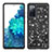 Custodia Silicone e Plastica Opaca Cover Fronte e Retro 360 Gradi Bling-Bling JX1 per Samsung Galaxy S20 FE (2022) 5G Nero