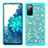 Custodia Silicone e Plastica Opaca Cover Fronte e Retro 360 Gradi Bling-Bling JX1 per Samsung Galaxy S20 FE 4G