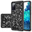 Custodia Silicone e Plastica Opaca Cover Fronte e Retro 360 Gradi Bling-Bling JX1 per Samsung Galaxy S20 Lite 5G