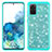 Custodia Silicone e Plastica Opaca Cover Fronte e Retro 360 Gradi Bling-Bling JX1 per Samsung Galaxy S20 Plus 5G