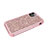 Custodia Silicone e Plastica Opaca Cover Fronte e Retro 360 Gradi Bling-Bling per Apple iPhone 11 Pro