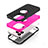 Custodia Silicone e Plastica Opaca Cover Fronte e Retro 360 Gradi Bling-Bling per Apple iPhone 13 Pro