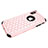 Custodia Silicone e Plastica Opaca Cover Fronte e Retro 360 Gradi Bling-Bling per Apple iPhone Xs