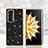 Custodia Silicone e Plastica Opaca Cover Fronte e Retro 360 Gradi Bling-Bling per Huawei Honor Magic V2 Ultimate 5G