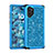 Custodia Silicone e Plastica Opaca Cover Fronte e Retro 360 Gradi Bling-Bling per Samsung Galaxy Note 10 Plus