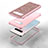 Custodia Silicone e Plastica Opaca Cover Fronte e Retro 360 Gradi Bling-Bling per Samsung Galaxy S10