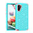 Custodia Silicone e Plastica Opaca Cover Fronte e Retro 360 Gradi Bling-Bling U01 per Samsung Galaxy Note 10