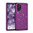 Custodia Silicone e Plastica Opaca Cover Fronte e Retro 360 Gradi Bling-Bling U01 per Samsung Galaxy Note 10 Plus