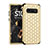 Custodia Silicone e Plastica Opaca Cover Fronte e Retro 360 Gradi Bling-Bling U01 per Samsung Galaxy S10