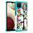 Custodia Silicone e Plastica Opaca Cover Fronte e Retro 360 Gradi JX1 per Samsung Galaxy A12 5G