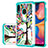 Custodia Silicone e Plastica Opaca Cover Fronte e Retro 360 Gradi JX1 per Samsung Galaxy A20