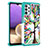 Custodia Silicone e Plastica Opaca Cover Fronte e Retro 360 Gradi JX1 per Samsung Galaxy A32 4G