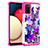 Custodia Silicone e Plastica Opaca Cover Fronte e Retro 360 Gradi JX1 per Samsung Galaxy M02s