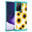 Custodia Silicone e Plastica Opaca Cover Fronte e Retro 360 Gradi JX1 per Samsung Galaxy Note 20 Ultra 5G Giallo