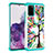 Custodia Silicone e Plastica Opaca Cover Fronte e Retro 360 Gradi JX1 per Samsung Galaxy S20 Plus 5G