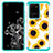 Custodia Silicone e Plastica Opaca Cover Fronte e Retro 360 Gradi JX1 per Samsung Galaxy S20 Ultra 5G Giallo