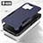 Custodia Silicone e Plastica Opaca Cover Fronte e Retro 360 Gradi MQ1 per Apple iPhone 13 Pro