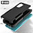 Custodia Silicone e Plastica Opaca Cover Fronte e Retro 360 Gradi MQ1 per Motorola Moto G82 5G