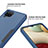 Custodia Silicone e Plastica Opaca Cover Fronte e Retro 360 Gradi MQ1 per Samsung Galaxy A12 Nacho