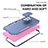 Custodia Silicone e Plastica Opaca Cover Fronte e Retro 360 Gradi MQ1 per Samsung Galaxy A33 5G