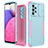 Custodia Silicone e Plastica Opaca Cover Fronte e Retro 360 Gradi MQ1 per Samsung Galaxy A33 5G