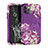 Custodia Silicone e Plastica Opaca Cover Fronte e Retro 360 Gradi per Apple iPhone 11 Pro Max Viola