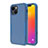 Custodia Silicone e Plastica Opaca Cover Fronte e Retro 360 Gradi per Apple iPhone 13 Mini