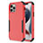 Custodia Silicone e Plastica Opaca Cover Fronte e Retro 360 Gradi per Apple iPhone 13 Pro Max