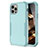 Custodia Silicone e Plastica Opaca Cover Fronte e Retro 360 Gradi per Apple iPhone 14 Pro Max