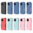 Custodia Silicone e Plastica Opaca Cover Fronte e Retro 360 Gradi per Apple iPhone 15