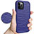 Custodia Silicone e Plastica Opaca Cover Fronte e Retro 360 Gradi R01 per Apple iPhone 12 Pro