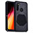 Custodia Silicone e Plastica Opaca Cover Fronte e Retro 360 Gradi R01 per Xiaomi Redmi Note 8 (2021)