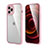 Custodia Silicone e Plastica Opaca Cover Fronte e Retro 360 Gradi R05 per Apple iPhone 12 Pro