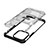 Custodia Silicone e Plastica Opaca Cover Fronte e Retro 360 Gradi U02 per Apple iPhone 13 Pro