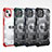 Custodia Silicone e Plastica Opaca Cover Fronte e Retro 360 Gradi U02 per Apple iPhone 14