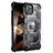 Custodia Silicone e Plastica Opaca Cover Fronte e Retro 360 Gradi U02 per Apple iPhone 15 Nero